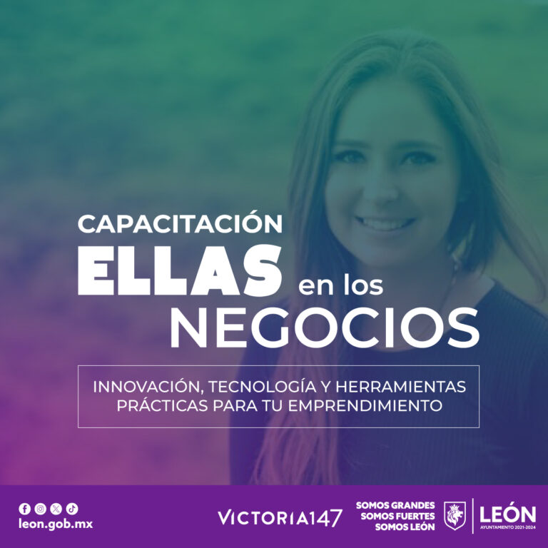Capacitación para emprendedoras Municipio de León