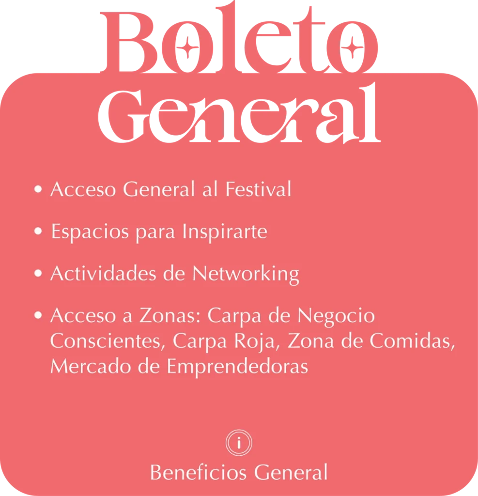 Beneficios del boleto General VictoriaFest 2026