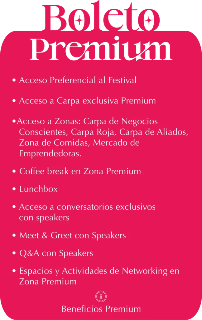 Boleto Premium Beneficios Victoria Fest 2026