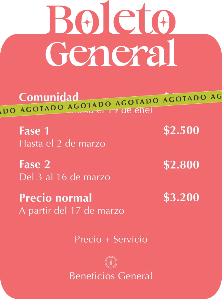 Boleto General Victoria Fest